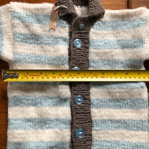Hand Knit Little Jail Birdie Onesie - brand new - Picture 4 of 5